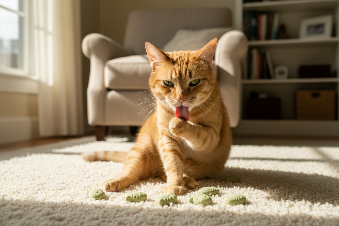 What Makes JUSTTRY 13.4oz Cat Grass Catnip Treats Stand Out From Generic Feline Snacks