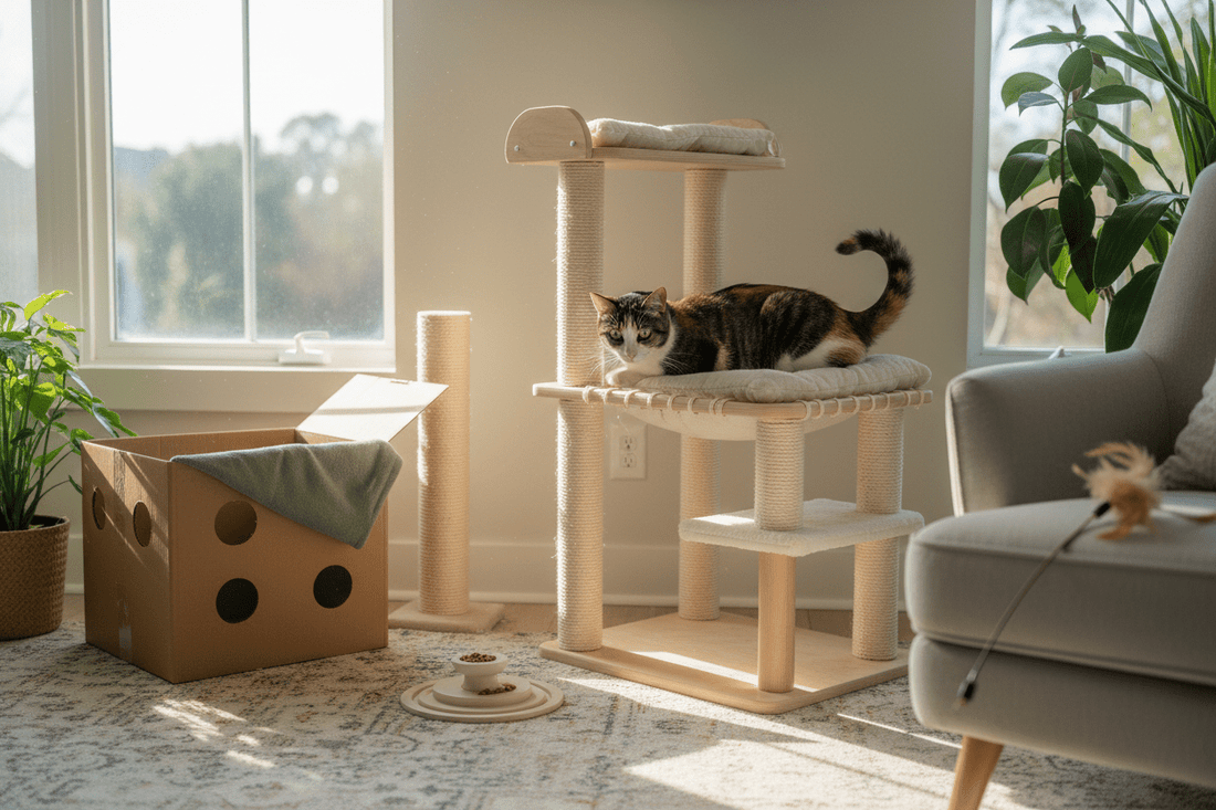 Cat Enrichment Ideas: 15 Easy Ways to Keep Indoor Cats Mentally Active - Just Try