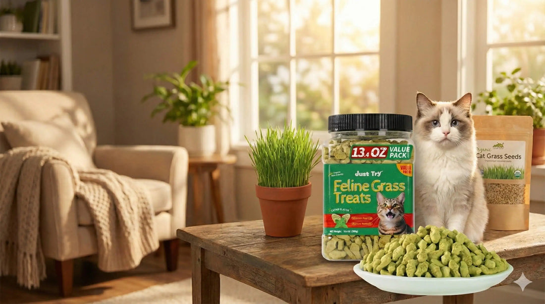 Cat Grass Treats - Just try