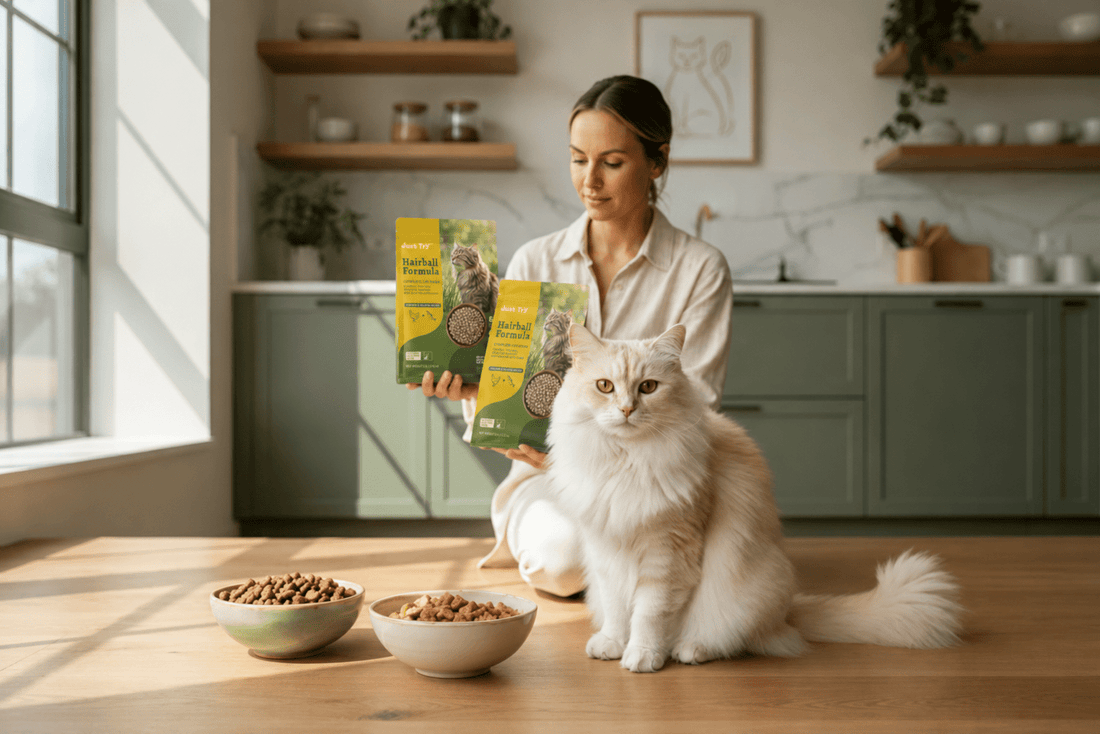 How to Choose Hairball Control Cat Food: Fiber, Protein & Ingredient Checklist - Just Try