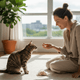 How to Train a Cat: Positive Reinforcement, Treats & 7 Beginner Steps - Just Try