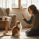 Just Try 16 oz Probiotic Cat Treats, Chicken Flavor Healthy Cat Snacks, Daily Training Biscuits for Cats - Just try