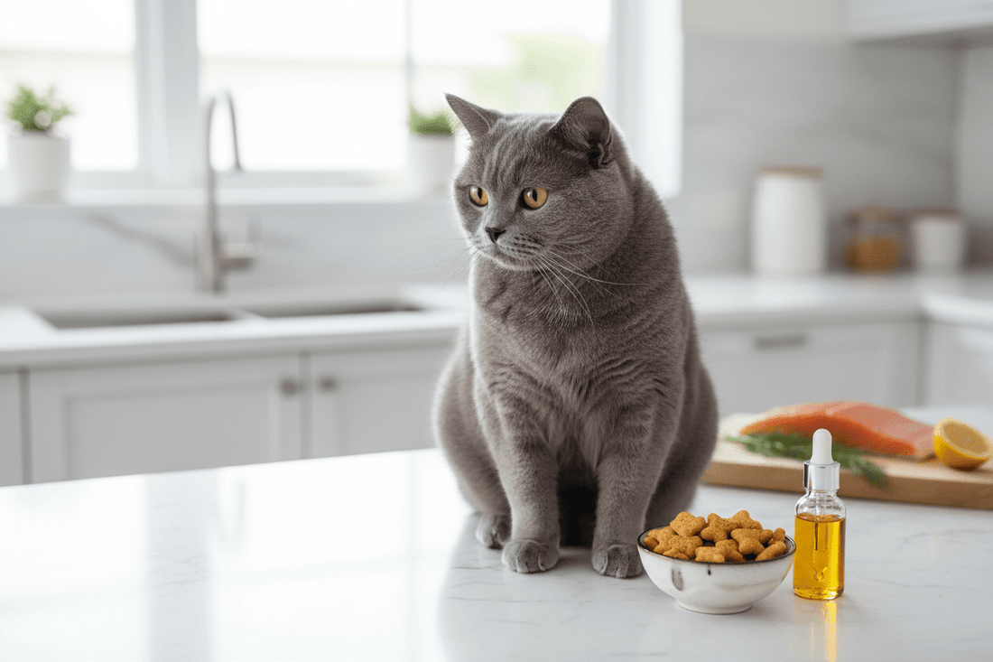 Salmon Oil Treats for Cats: Benefits, Ingredients & Treats vs Liquid Oil - Cat Grass, Treats & Supplements for Cats & Dogs | JustTry™