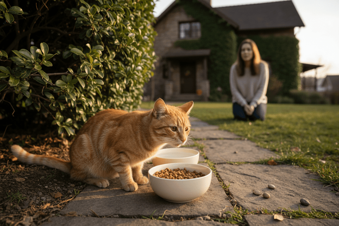 What Can I Feed a Stray Cat? Safe Foods, Water & Feeding Tips - Just Try