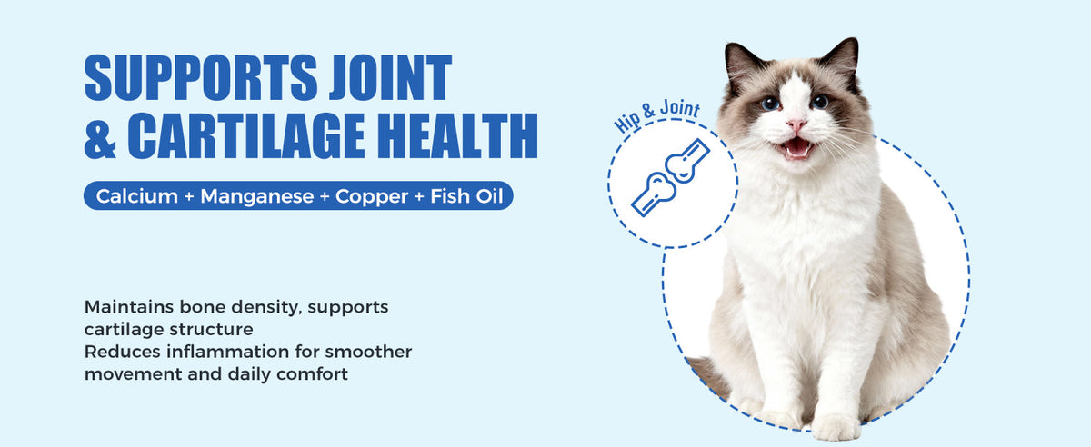JUSTTRY Cat Multivitamin Bites – 300 Bites, Taurine, Lysine & Omega-3 Fish Oil Daily Supplements for Immune, Skin, Coat & Heart Support, 6.35oz