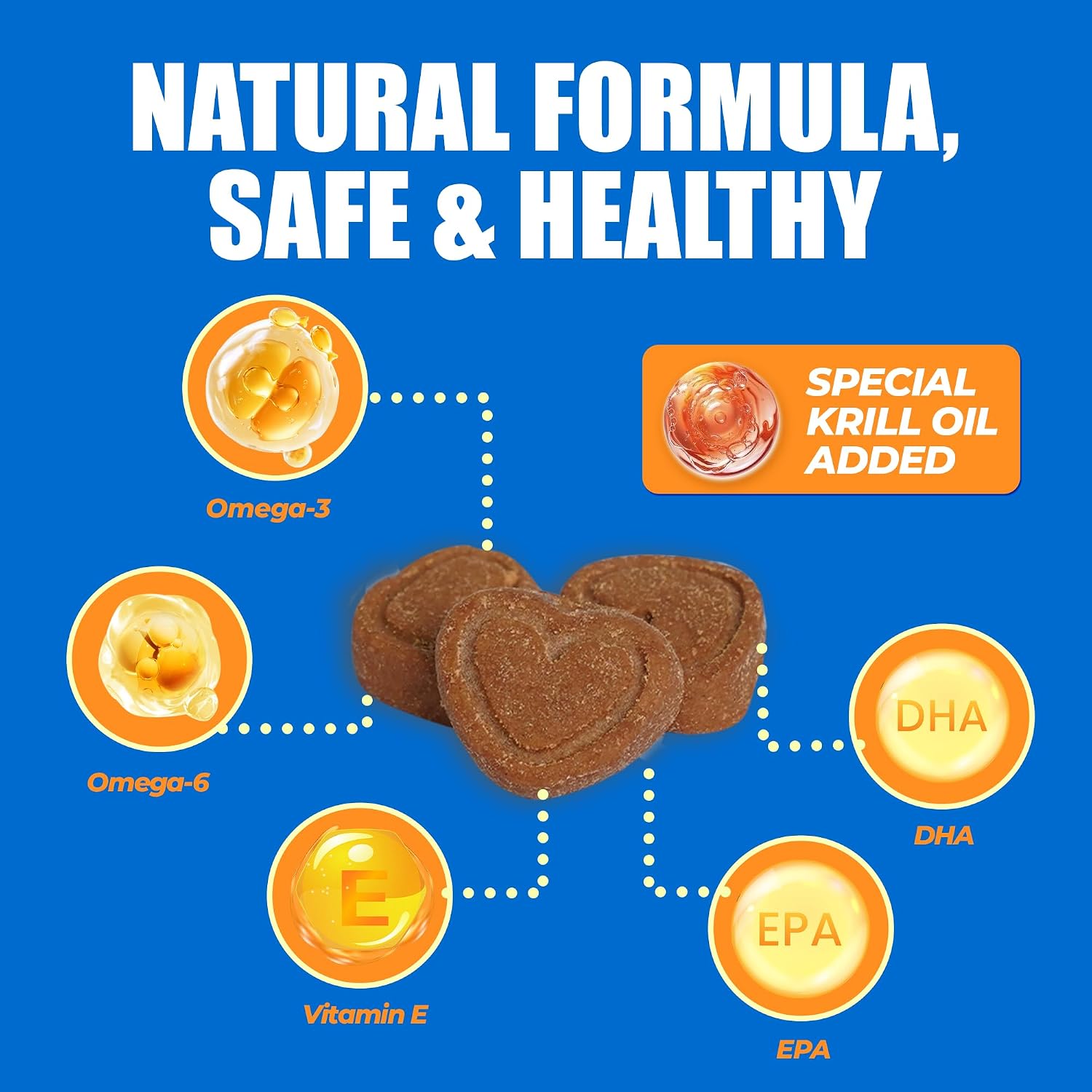 Cat Skin & Coat Chews for Healthy Skin & Shedding Control | Just TryCat Supplements