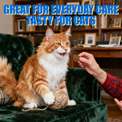 Cat Skin & Coat Chews for Healthy Skin & Shedding Control | Just TryCat Supplements