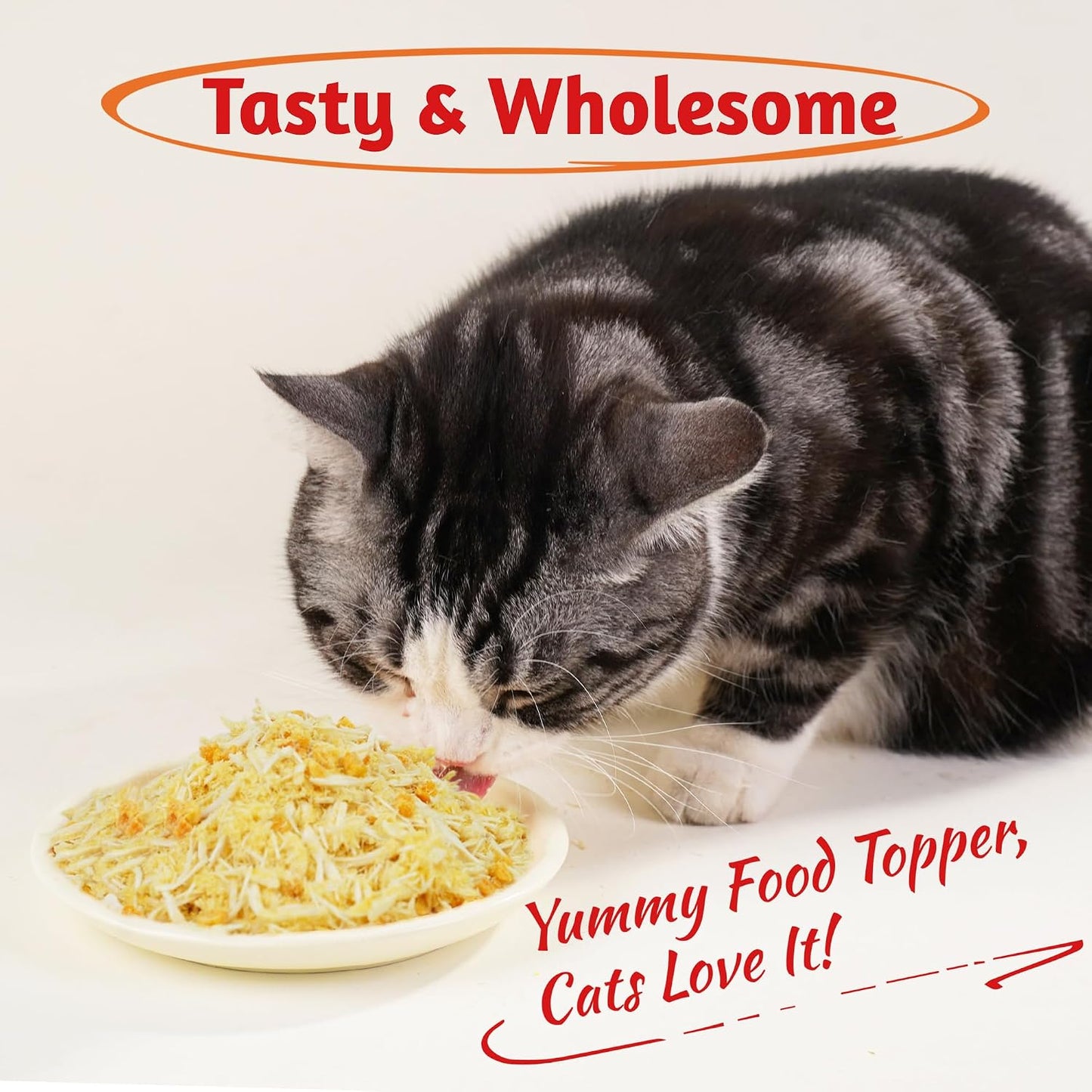 Freeze-Dried Pumpkin Food Topper for Dogs & Cats | Digestive Fiber SupportCat Dog topper