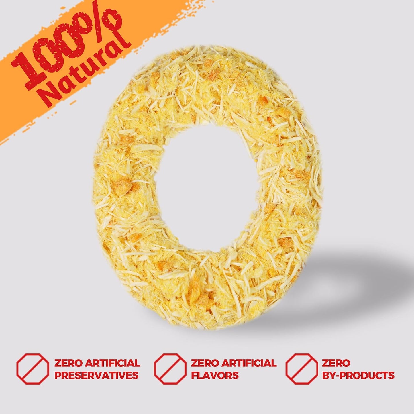 Freeze-Dried Pumpkin Food Topper for Dogs & Cats | Digestive Fiber SupportCat Dog topper