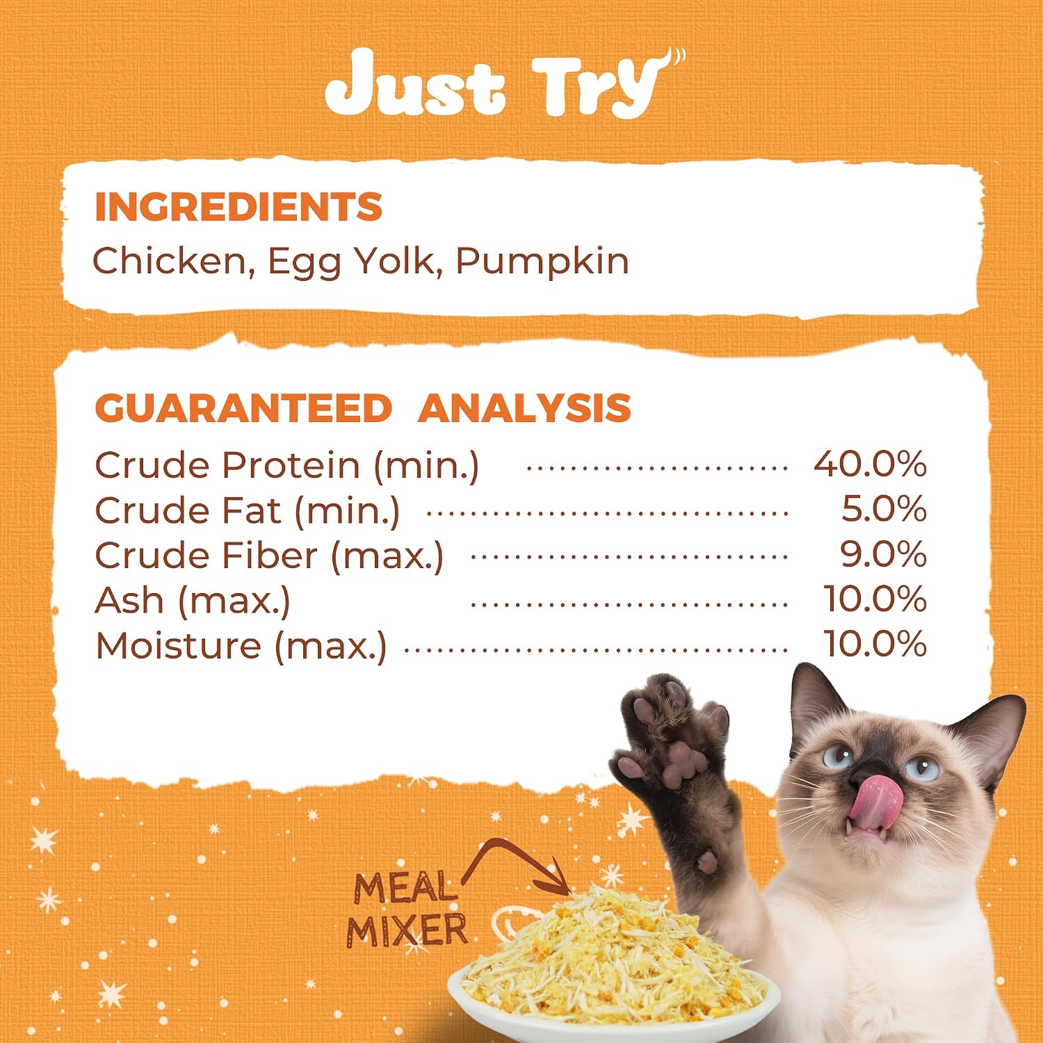 Freeze-Dried Pumpkin Food Topper for Dogs & Cats | Digestive Fiber SupportCat Dog topper