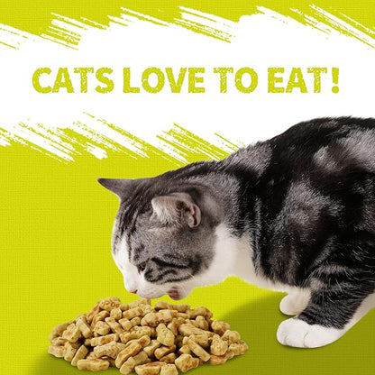 Just Try 13.4oz Cat Multivitamin Crunchy Chews - Daily Supplement for Immune, Joint, Skin & Coat, Digestion SupportJust Try
