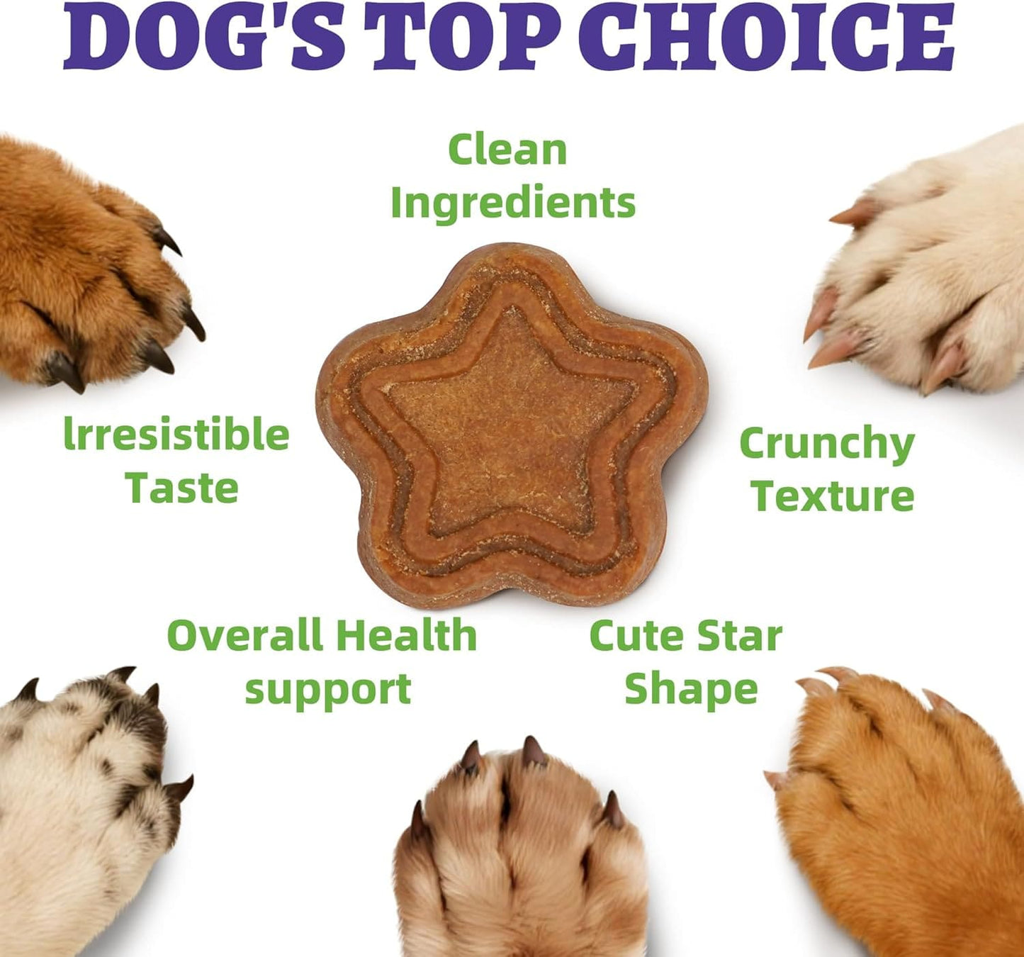 Just Try 15 OZ Blueberry Dog Treats Biscuits Eye Function Immune Blueberry Treats For DogsJust Try