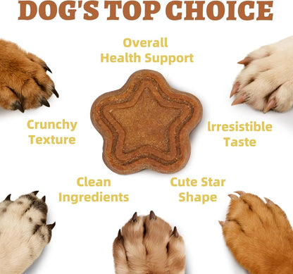 Just Try 15 OZ Dog Biscuits Peanut Butter Flavor Energy Boosting Immune Peanut Butter Dog TreatsJust Try