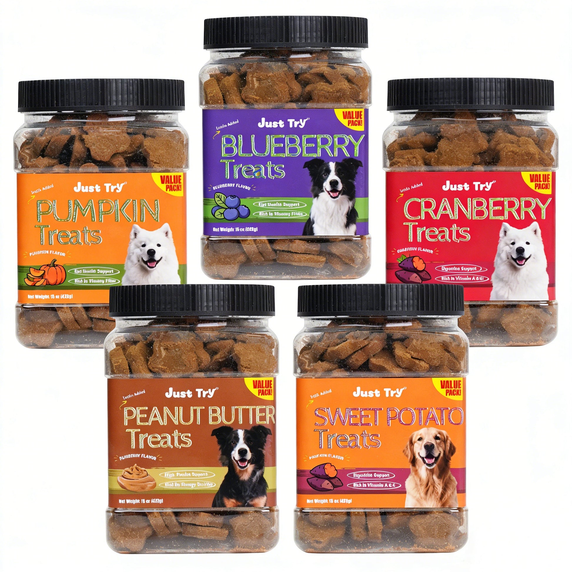 Just Try Pumpkin Dog Treats for Digestive Health | Training BiscuitsJust Try