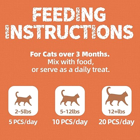 Just Try 16 OZ Dental Health Treats for Cats | Chicken Flavored | Kelp-Infused Oral Care Chews