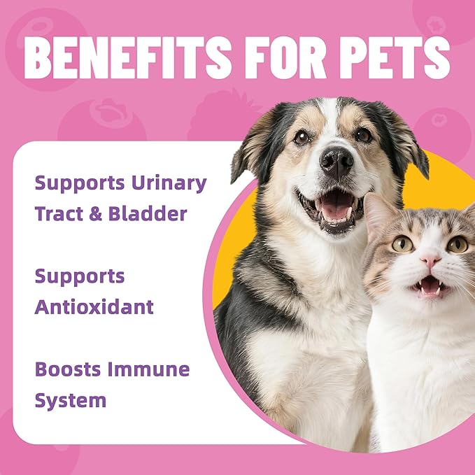 Just Try Cranberry Powder for Dogs & Cats | Urinary Tract Support SupplementCat Treats