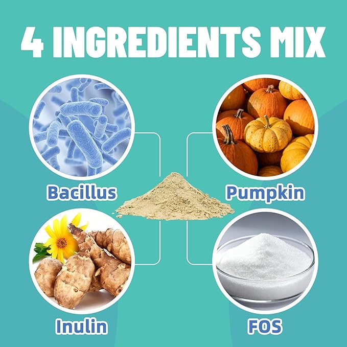 Just Try Probiotic Powder for Cats | Gut Health & Digestive Support Chicken Flavor