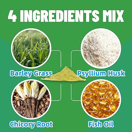 Just Try Cat Grass Powder for Cats | Hairball & Digestive Support SupplementJust Try
