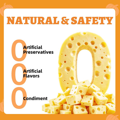 Just Try Cheese Pizza Dog Treats – High Protein Cheese Training & Dental ChewsDogs Chews Sticks