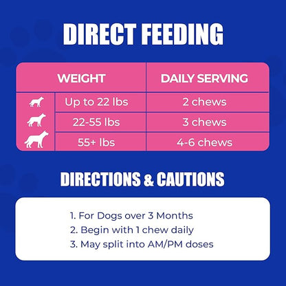 Just Try CoQ10 Dog Heart Health Chews | Taurine SupportJust Try
