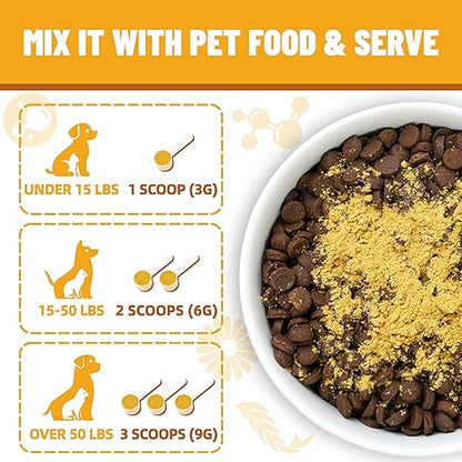Just Try L-Lysine Powder for Cats & Dogs | Immune & Respiratory Support SupplementCat Treats