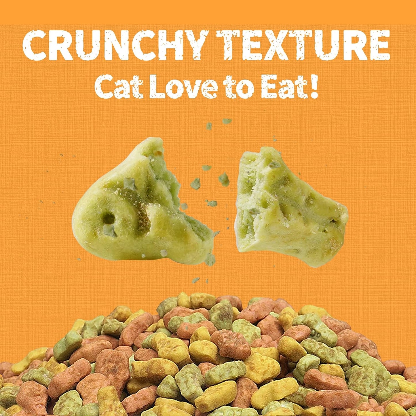 Just Try Triple Happy Crunchy Cat Treats Variety Pack – 3 Flavors, 36 ozCat Treats