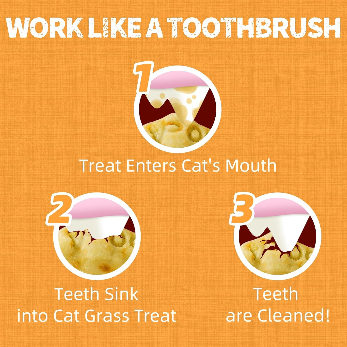 Just Try Triple Happy Crunchy Cat Treats Variety Pack – 3 Flavors, 36 ozCat Treats