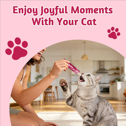 Just Try Urinary Care Lickable Cat Treats – Cranberry Chicken Flavor, 20 TubesCat lickable