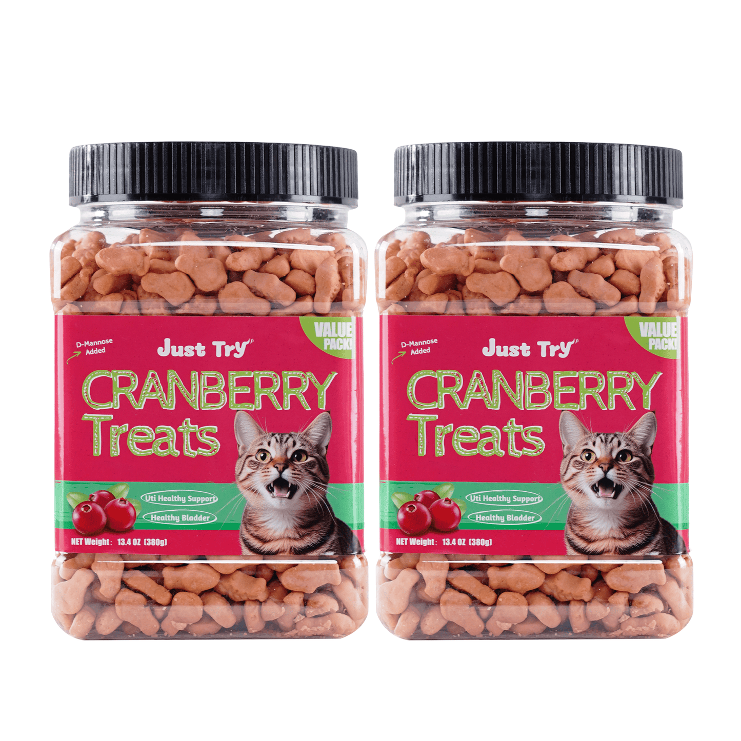 JUSTTRY Cat Grass Treats for Hairball Control & Digestive HealthCat Treats
