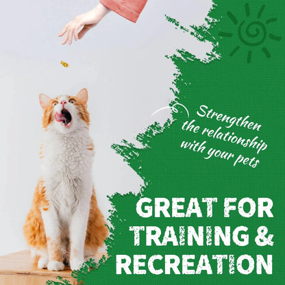 JUSTTRY Cat Grass Treats for Hairball Control & Digestive HealthCat Treats