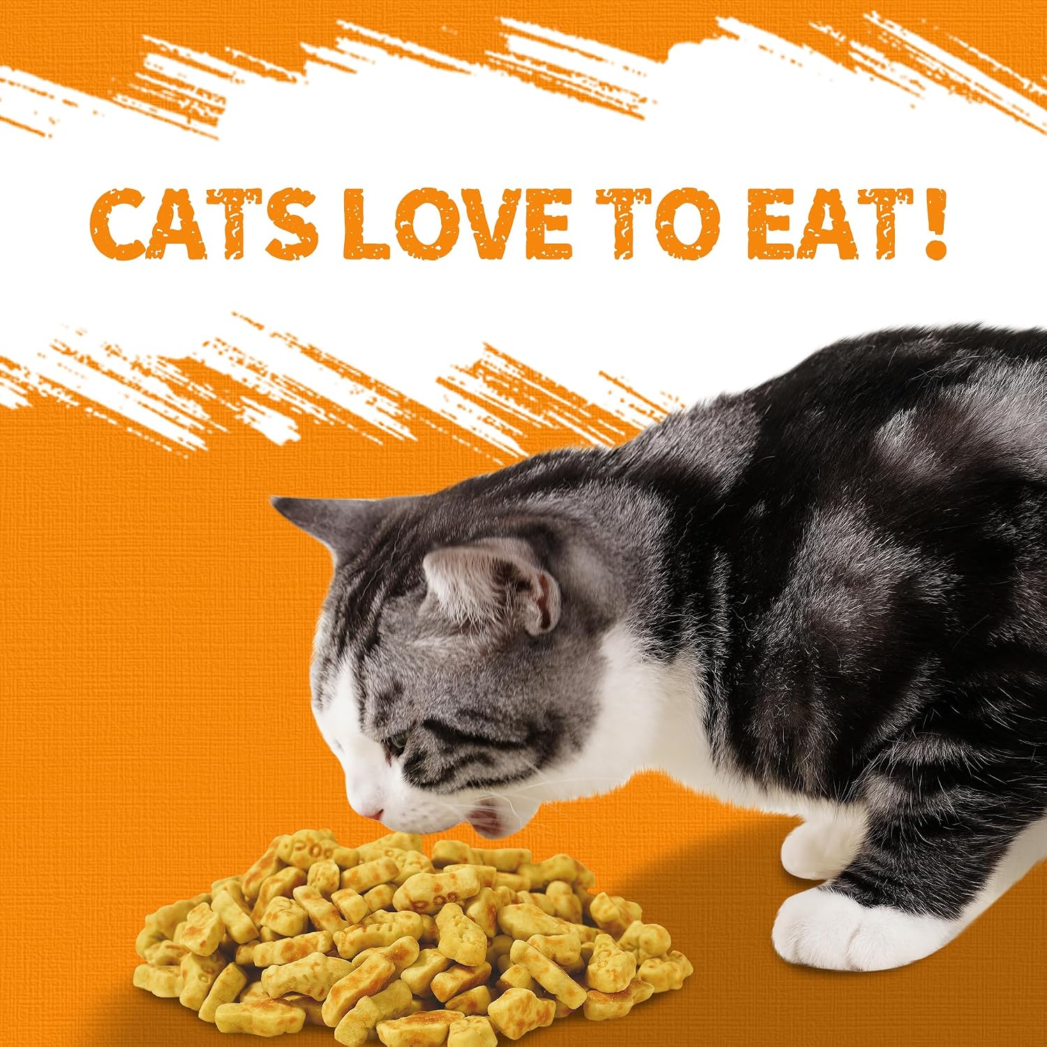 JUSTTRY Pumpkin Cat Treats –Rich in Fibre and Low-Calorie Digestive Snacks for constipation relief, 13.4ozCat Treats